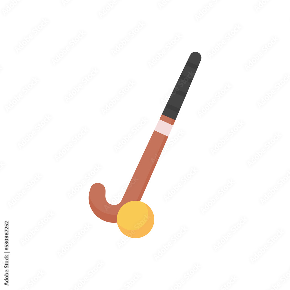 hockey stick and ball Equipment for playing sports on ice. hockey stick and ball Equipment for playing sports on ice.