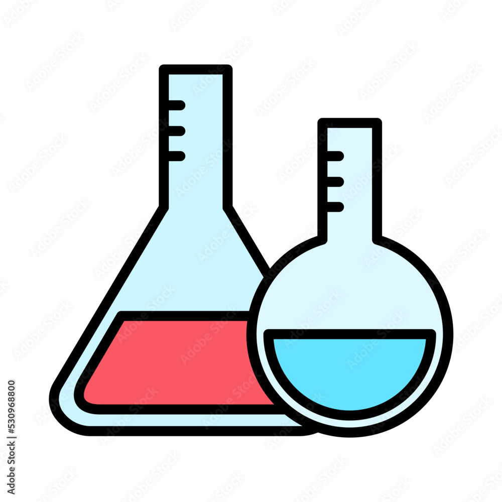 Laboratory Flask Icon Laboratory Flask Icon