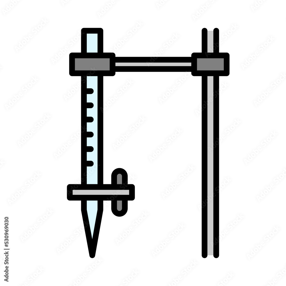 Laboratory Burette Icon Laboratory Burette Icon
