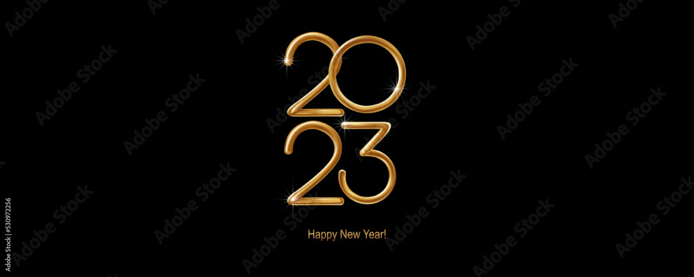 2023 Happy New Year hand lettering calligraphy. Vector holiday illustration element. Typographic element for banner, poster, congratulations. 2023 Happy New Year hand lettering calligraphy. Vector holiday illustration element. Typographic element for banner, poster, congratulations.