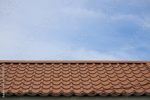 roof of the house