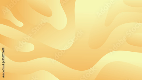 abstract yellow gradient color background with wavy pattern for modern graphic design element