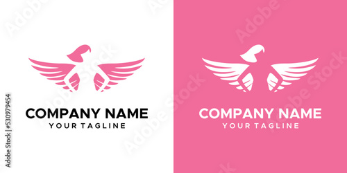 a graphic image of a heroine themed, on a pink and white background. vector graphics base.