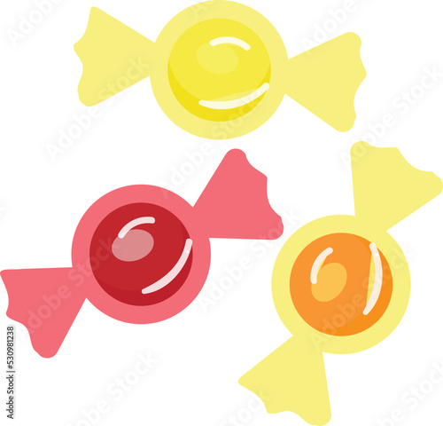 Flu bonbon icon cartoon vector. Sick virus. Patient ill