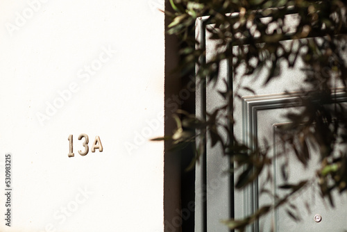 sign on the door
