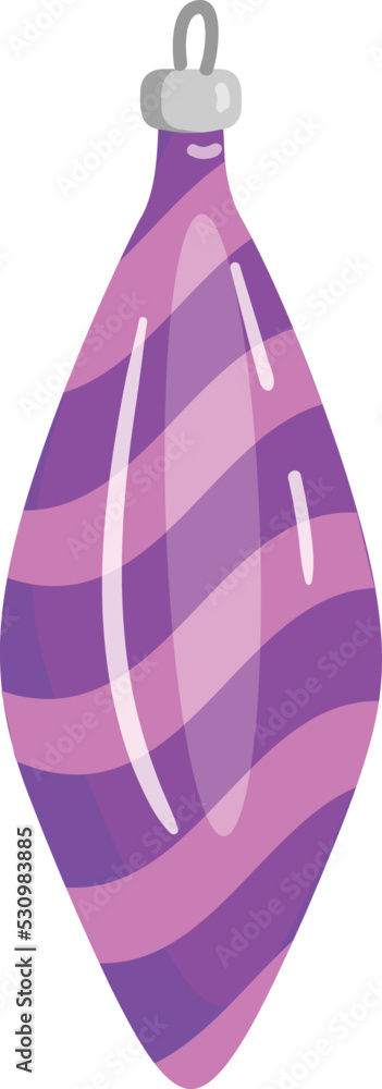 Spiral Christmas tree toy icon cartoon vector. Winter decoration. Winter snow Spiral Christmas tree toy icon cartoon vector. Winter decoration. Winter snow