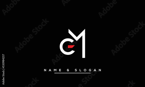 MG,  GM,  M,  G   Abstract  Letters  Logo  Monogram