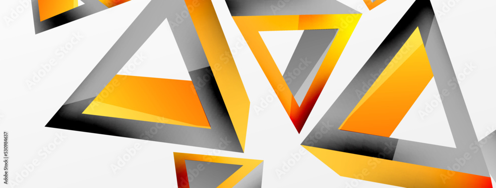 3d triangle abstract background. Basic shape technology or business concept composition. Trendy techno business template for wallpaper, banner, background or landing 3d triangle abstract background. Basic shape technology or business concept composition. Trendy techno business template for wallpaper, banner, background or landing
