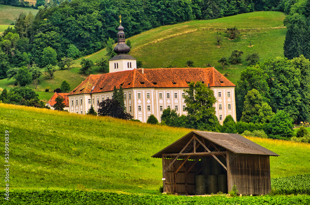 church in the mountains