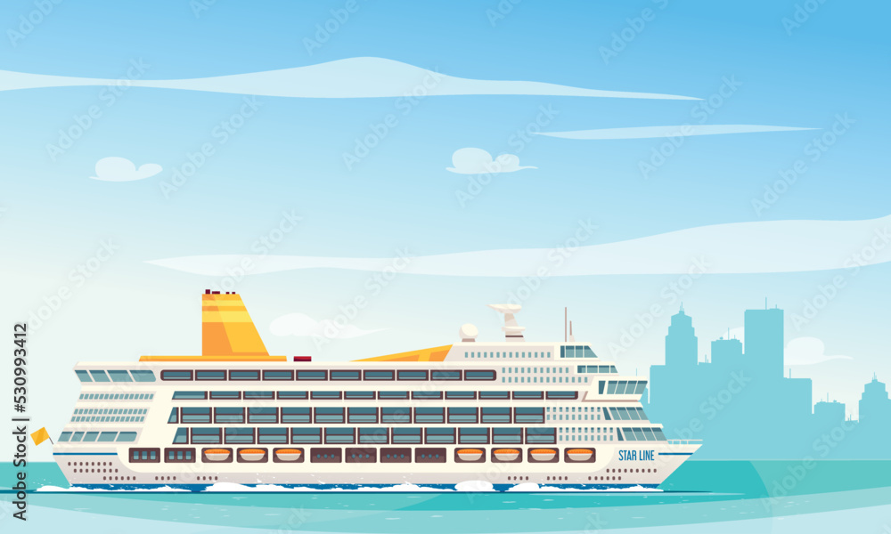 Cruise Ships Background