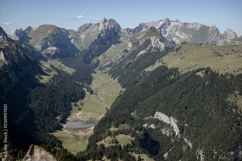 Seealpsee, Meglisalp, Alpsteingebiet , Schweiz