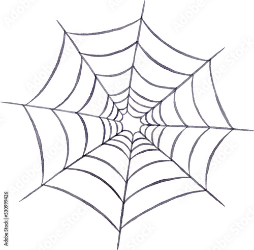 蜘蛛の巣のイラスト