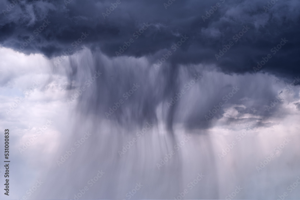 Dark dramatic rainy clouds Dark dramatic rainy clouds