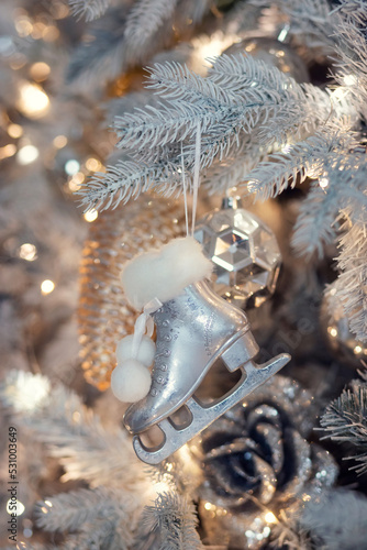 christmas decoration on the tree