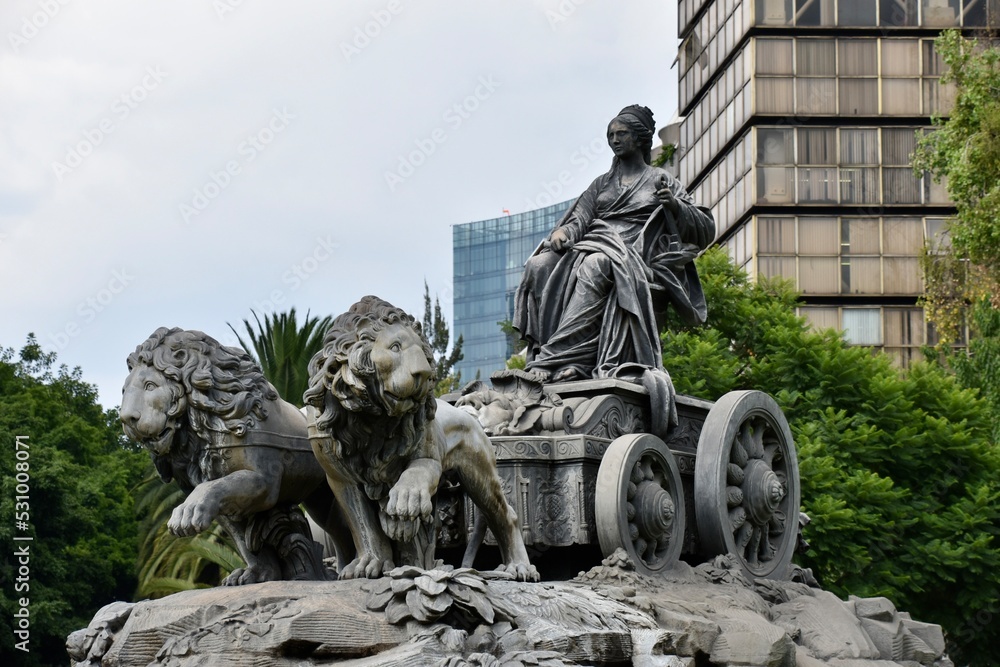 Fountain of Cybele in Mexico City Fountain of Cybele in Mexico City