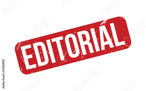 Editorial Rubber Stamp Seal Vector