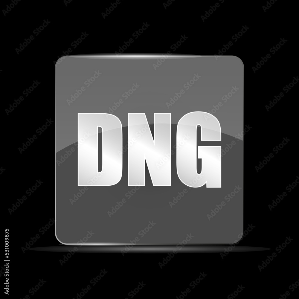 DNG File Icon, Flat Design Style DNG File Icon, Flat Design Style