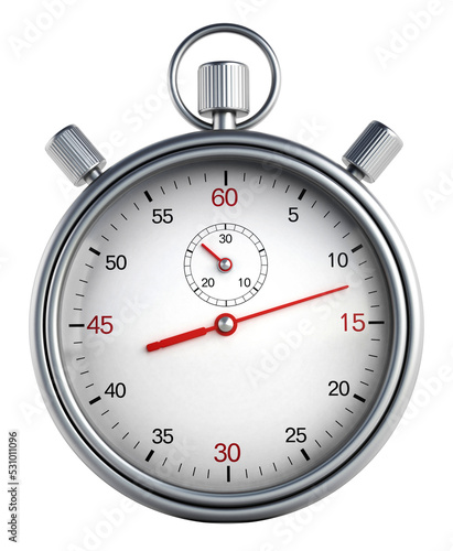 Konstfotografi Chronometer. Transparent background.