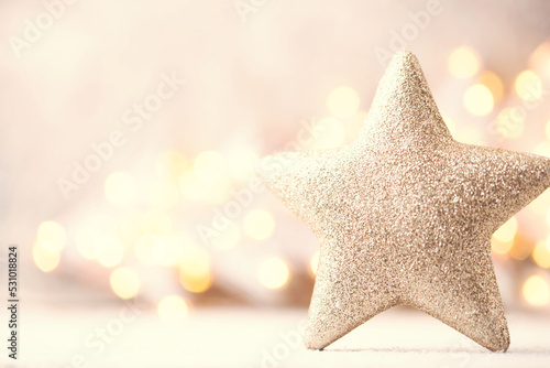 Φωτογραφία Vintage Christmas background with Christmas decoration