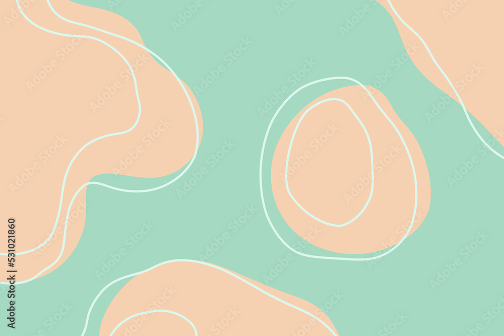 modern mint green and pastel peach colour background with lines modern mint green and pastel peach colour background with lines