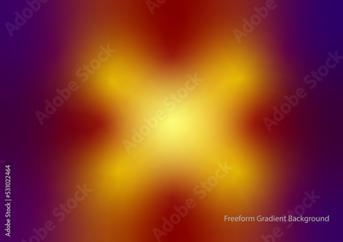 Freeform Gradient blur Background