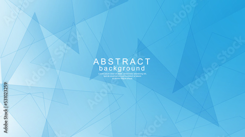 Abstract triangle design on gradient background