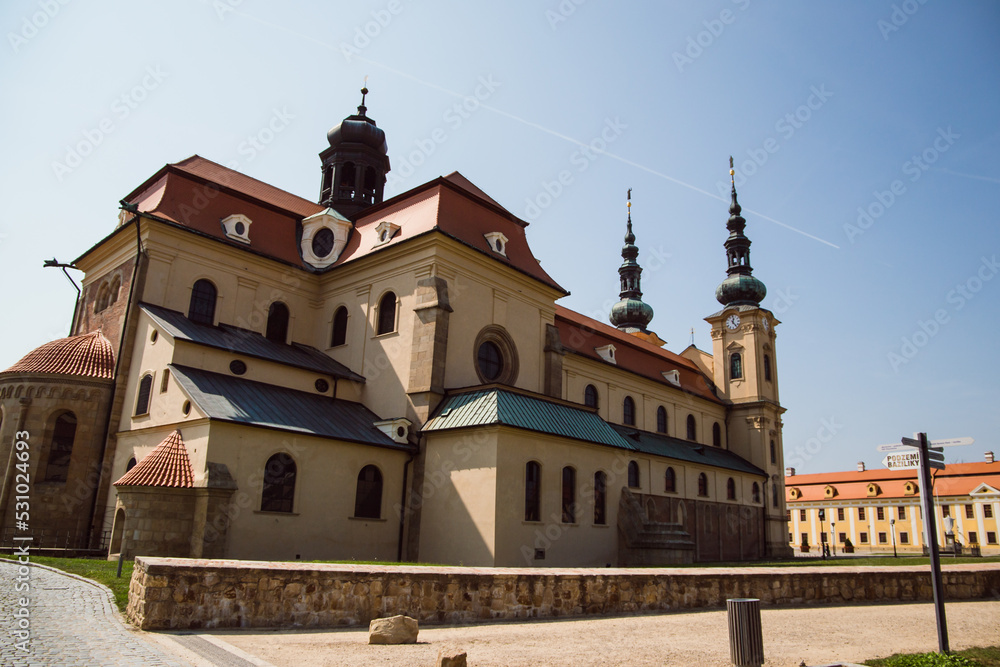 Naklejka premium beautiful pilgrimage site Velehrad