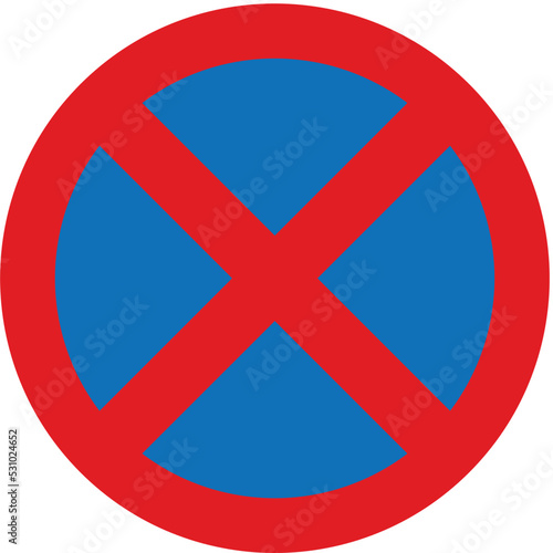 No stopping (Clearway), The Highway Code Traffic Sign, Signs giving orders, Signs with red circles are mostly prohibitive. Plates below signs qualify their message.