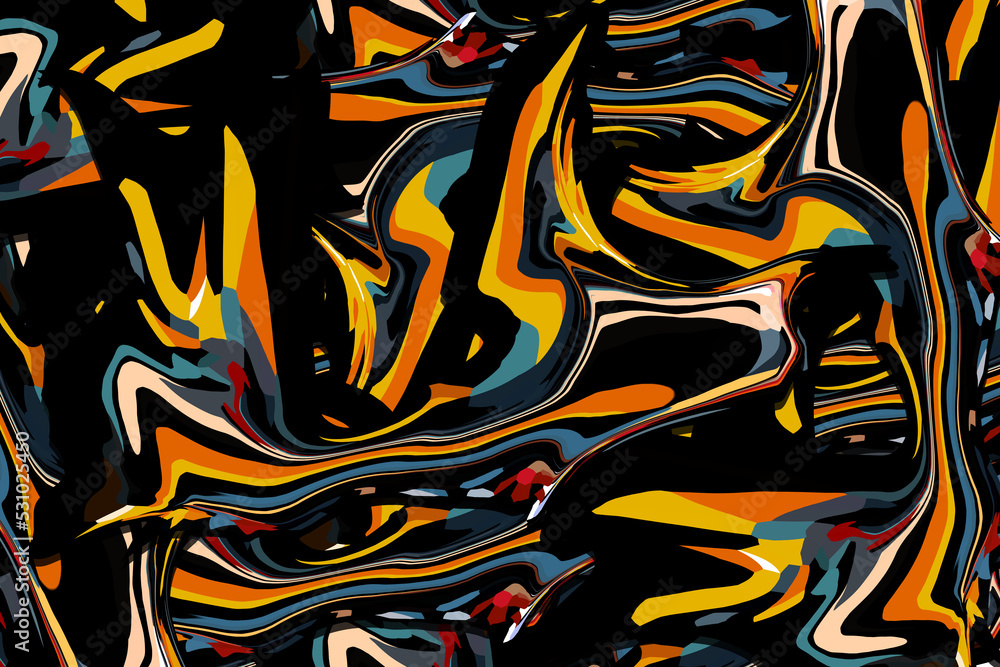 Fototapeta premium Abstract, colorful, Abstract background, Abstract space coloring digital background