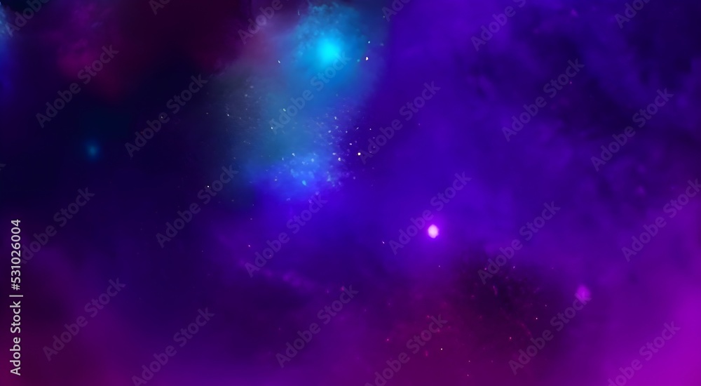 Star field in space a nebula and a gas congestion. Star field in space a nebula and a gas congestion.