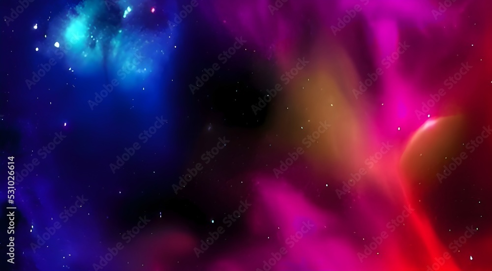 custom made wallpaper toronto digitalStar field in space a nebula and a gas congestion.