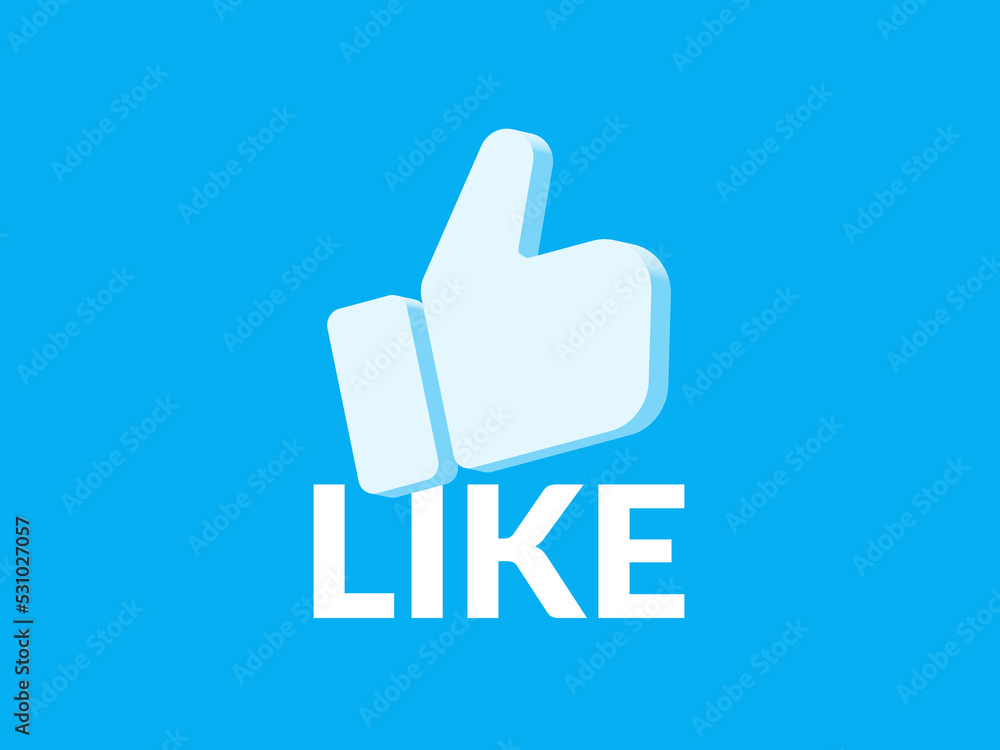 Thumb up 3d icon Thumb up 3d icon
