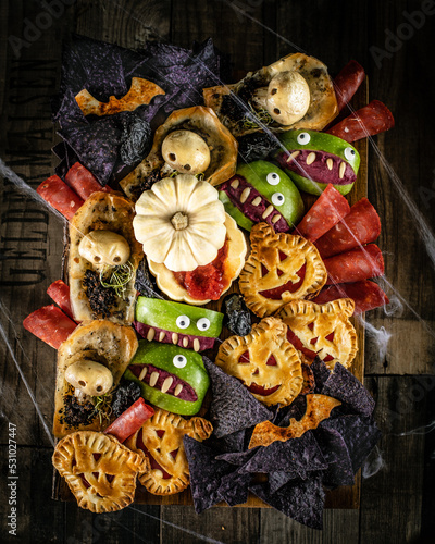 Different tasty treats for halloween