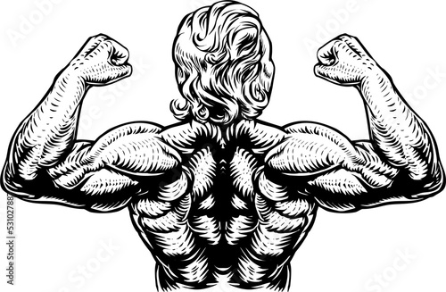 Back Muscles Bodybuilder St...