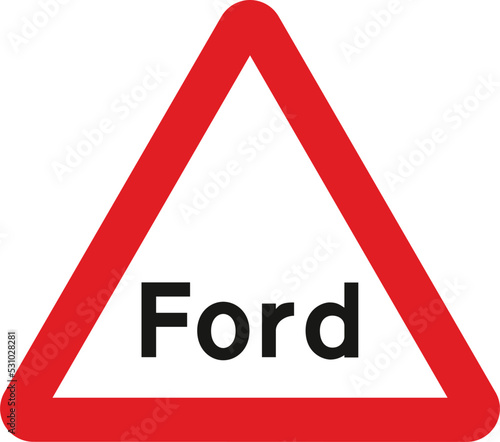 Worded warning sign, The Highway Code Traffic Sign, Signs giving orders, Signs with red circles are mostly prohibitive. Plates below signs qualify their message.