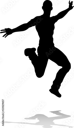 Street Dance Dancer Silhouette