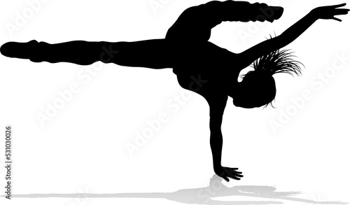 Street Dance Dancer Silhouette