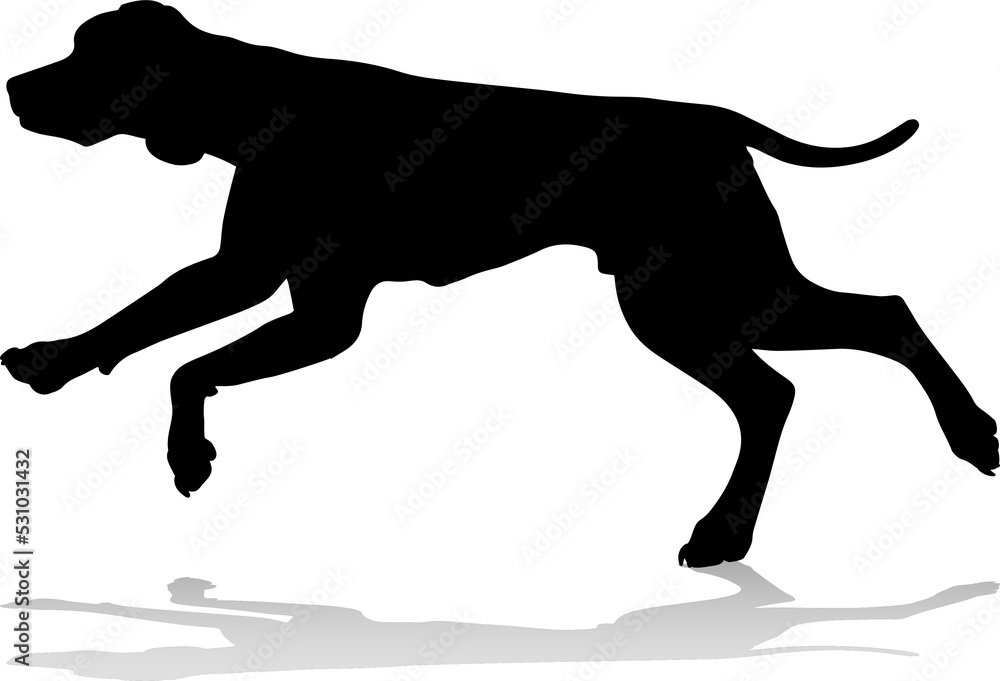 Dog Silhouette Pet Animal