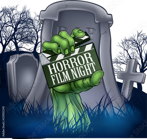 Horror Movie Film Zombie or...