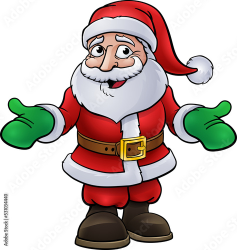 Santa Claus Christmas Carto...