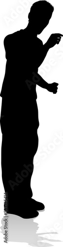 Young Person Silhouette