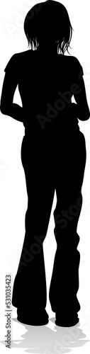 Young Person Silhouette