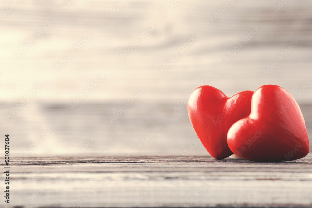 Fototapeta premium Heart. Greeting card.