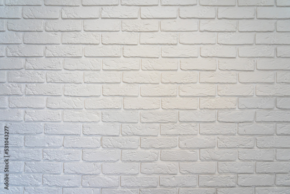 White brick wall as background. Modern texture. Design White brick wall as background. Modern texture. Design