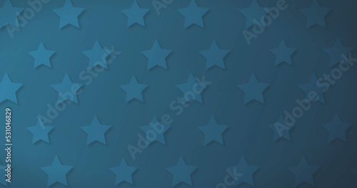 Image of happy martin luther king day text over stars photo