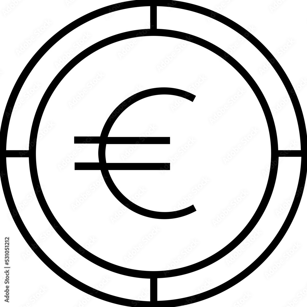 Trading Line Vector Icon Trading Line Vector Icon