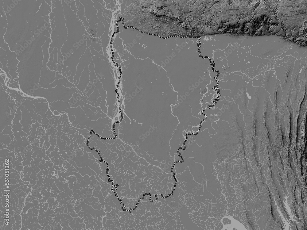 Dhaka, Bangladesh. Bilevel. No legend Dhaka, Bangladesh. Bilevel. No legend