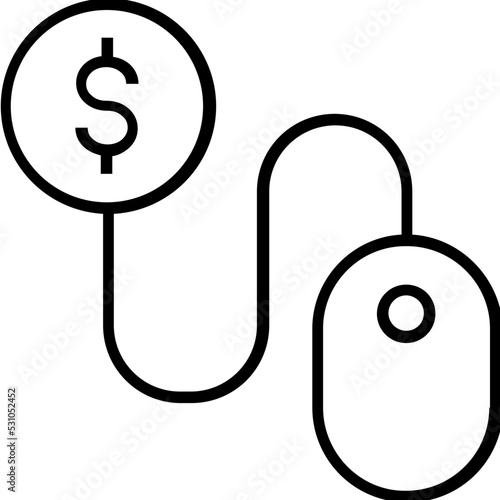 PPC Line Vector Icon