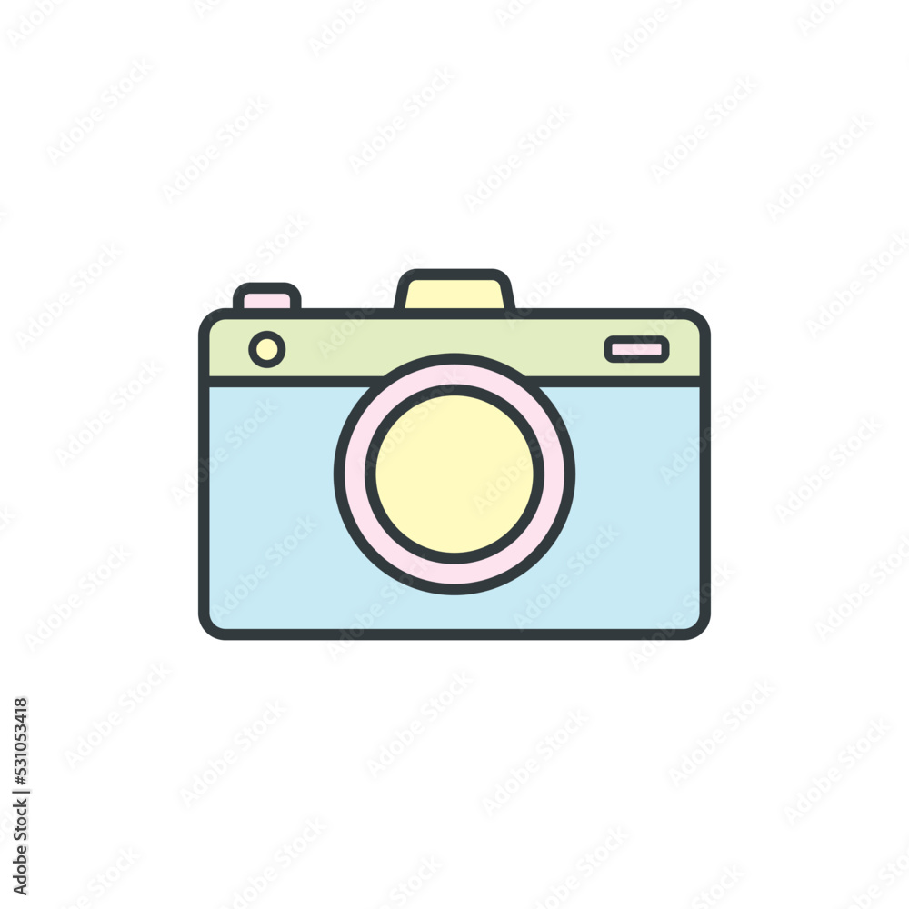 Camera icon vector design templates Camera icon vector design templates