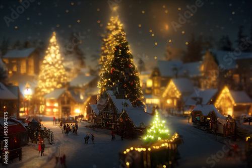 Christmas town © FrankBoston